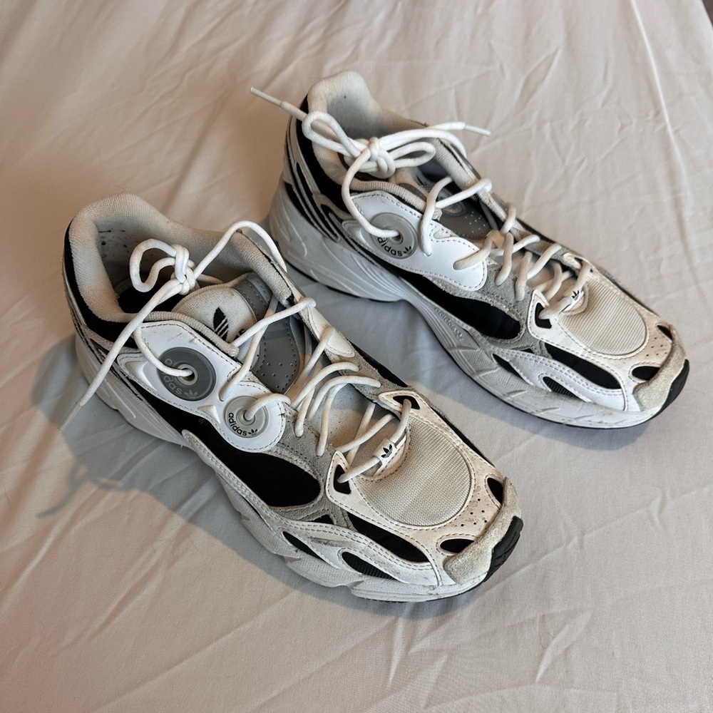 Adidas Black and White Sneakers